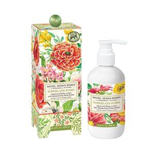 MIchel  Design Works Poppies and Posie Hand and Body Lotion
